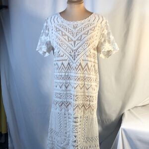 Sugarlips pullover lace dress size large